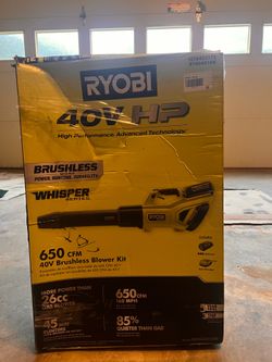 Blower Ryobi 650 cfm