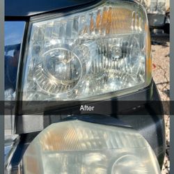 Headlight Polish Make Like New 