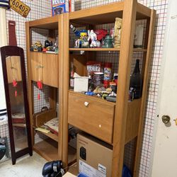 Wood Shelf Unit