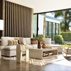 Super Large Plush 131inch Juneau Sectional RAF