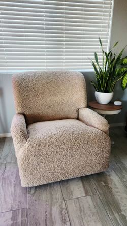Oversized Swivel Rocking Chair