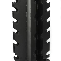 BalanceFrom Power Spin Space Saving Dumbbell Carousel Weight Rack