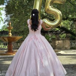 Dress and petticoat