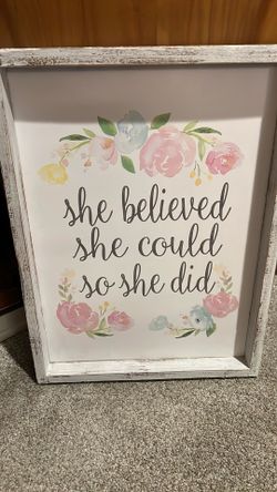 Girls Room, Decor Frame 