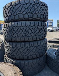 275-70R18 LT NITO graper BRAND TIRES 🏁SET OF 4 , excelente condición 80%life