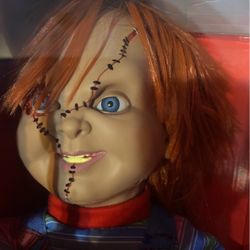 Brand new Chucky doll talks