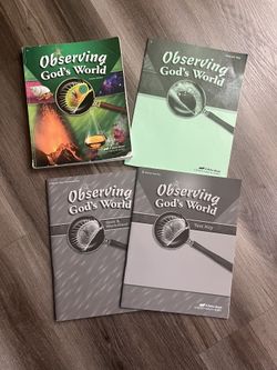 Observing God's World - 4th Edition - Abeka - 6th Grade Set