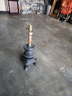 Vintage iron lamp