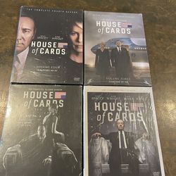 House Of Cards Seasons 1-4 