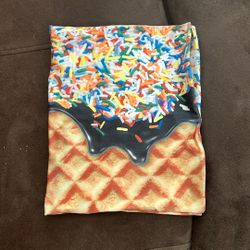 Ice Cream Fabric Stretchy Book Cover