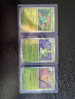 Pokémon TCG Cards Tropius Sinistcha Kakuna Lot of 3