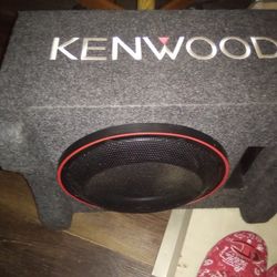 12 Inch Kenwood Excelon In Ported Box