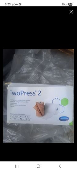 TWO PRESS 2 LAYER COMPRESSION BANDAGE