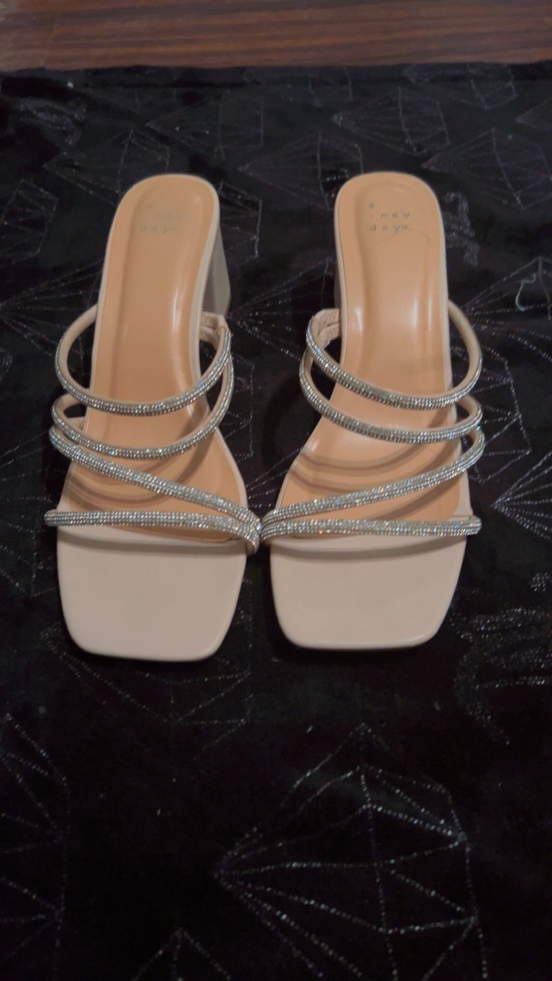 Elegant Beige Strappy Women's Sandals