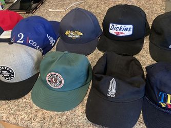 Lot Of 10 Hats, HUF, Brixton, dodgers