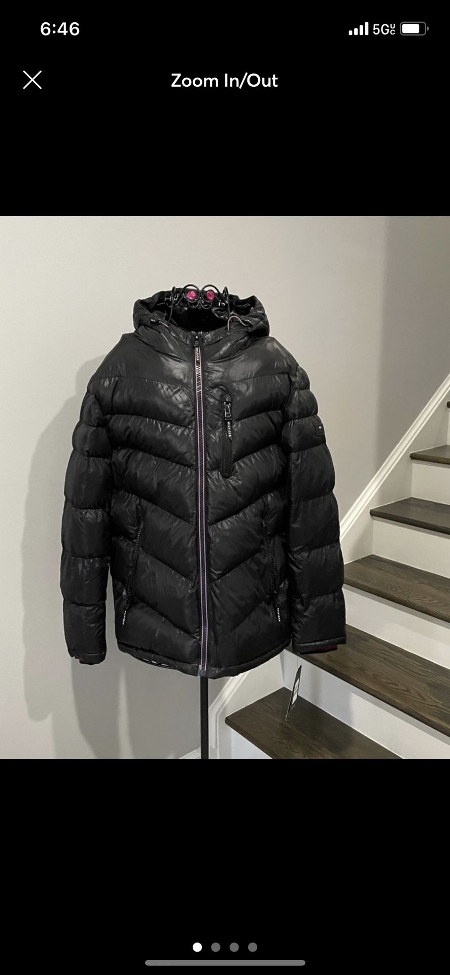 New Tommy Hilfiger Winter Puffer Jacket Large