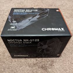 Noctua NH-U12S chromax Black, 120mm Single-Tower CPU Cooler