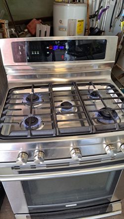 Stainless 5 burner gas stove