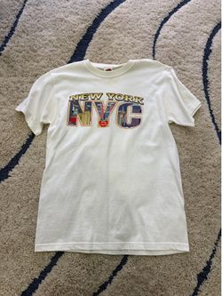 White NYC TShirt M