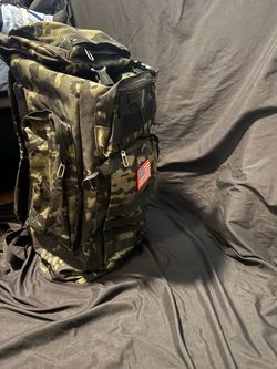 Extra Large Tactical Camo Backpack
