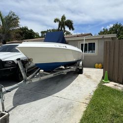 19ft 2 Stroke Mercury 150hp
