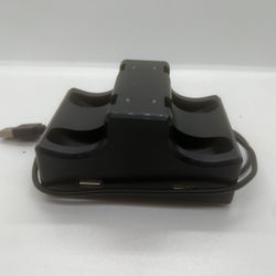 Nintendo Switch Remote Charging Dock for up to 4 remotes - With connection cable - Black - Small