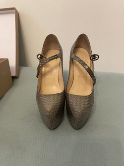 Christian Louboutin Lady Daf Python