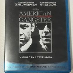 Blu-ray American Gangster, RATED R, True STORY 