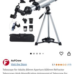 80600 Refractor Telescope 