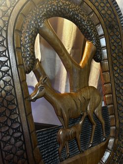 Handmade African Wooden Art chair