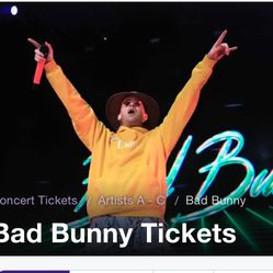 Bad Bunny Tickets 