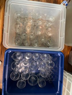 Crystal glass set