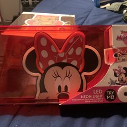 Disney Junior Minnie Mouse Led Neon Light