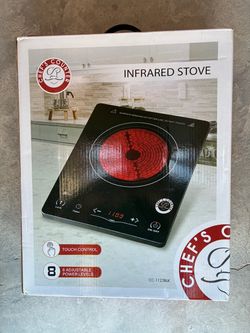 Chef's Counter Infrared Stove CC-1123BLK