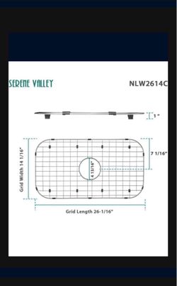 Sink Protector Grill New 26 1/16 X 14 1/16 $45
