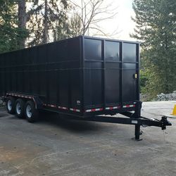 30 yrd 3 axle dump trailer