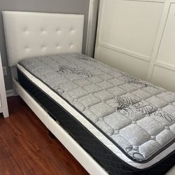 Twin Size Bed Frame And Mattress