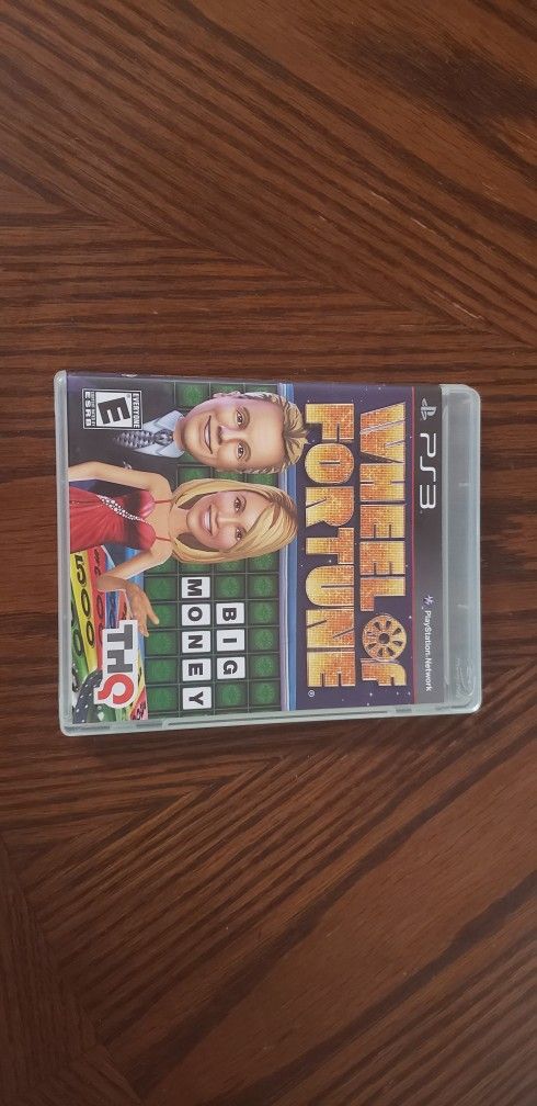 PS3 Wheel Of Fortune Great Condition 