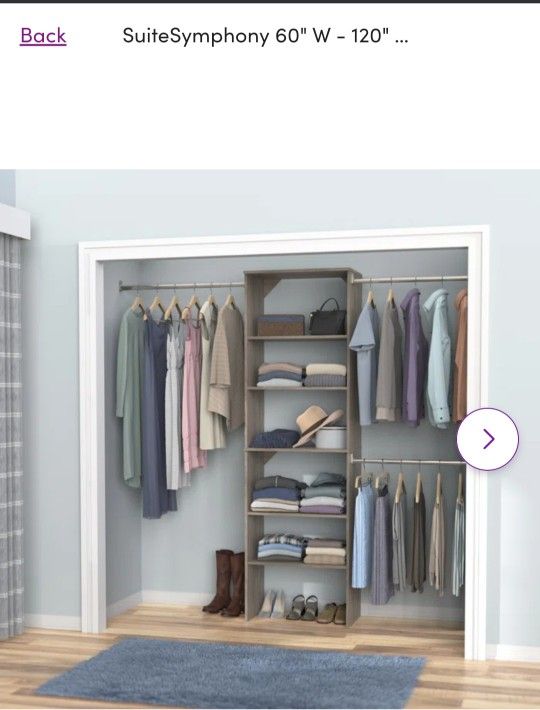 Modular Closet Organizer System