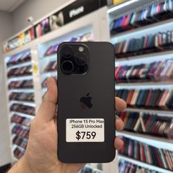 Iphone 15 Pro Max 256GB UNLOCKED 