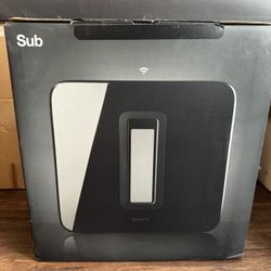 Sonos Sub Subwoofer - Last Version 