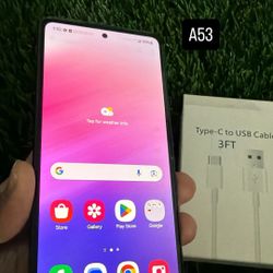 Samsung A53 5g. Like New And Unlocked! 