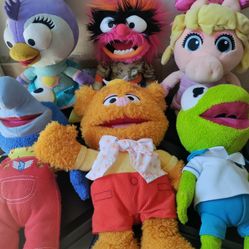 Muppet Babies Plushies Lot