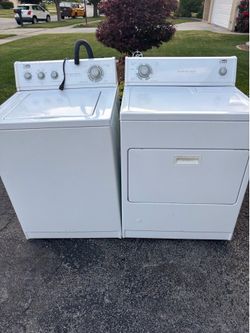Whirlpool washer and gas  dryer