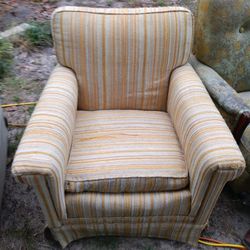 Vintage Orange Chair 