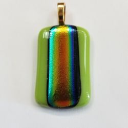 Very Colorful Glass Pendant 