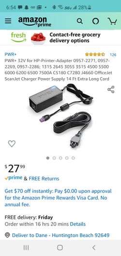 Brand new 32v HP printer Power adaptor