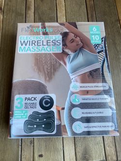 FlexWorks Electro Pulse Wireless Massager 