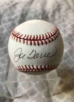 Joe Torre autograph baseball