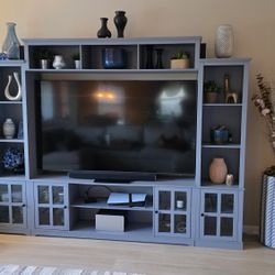 Grey Entertainment Center / TV Console